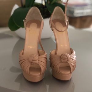 6 inch CL platform heel